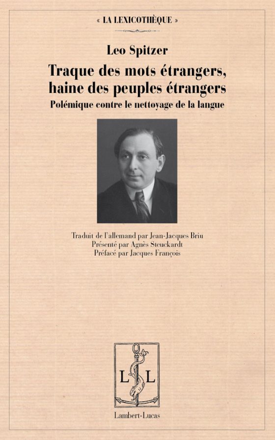Couverture : Traque des mots étrangers, haine des peuples étrangers. Polémique contre le nettoyage de la langue