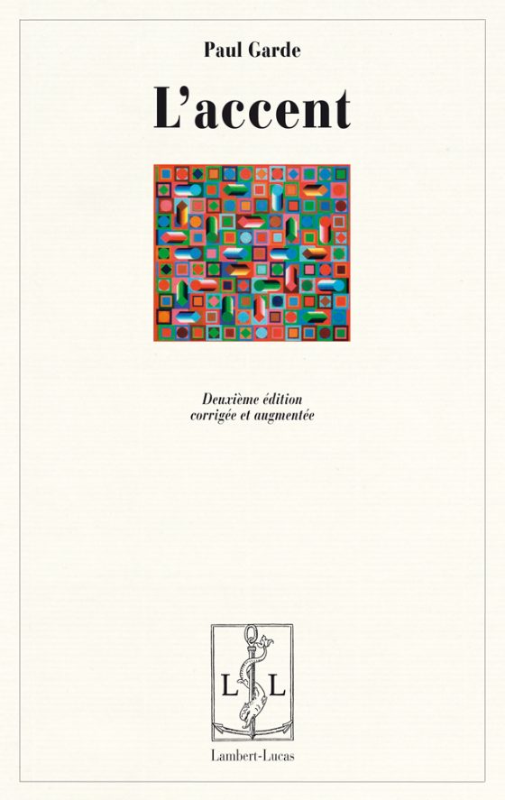 Couverture : L’Accent