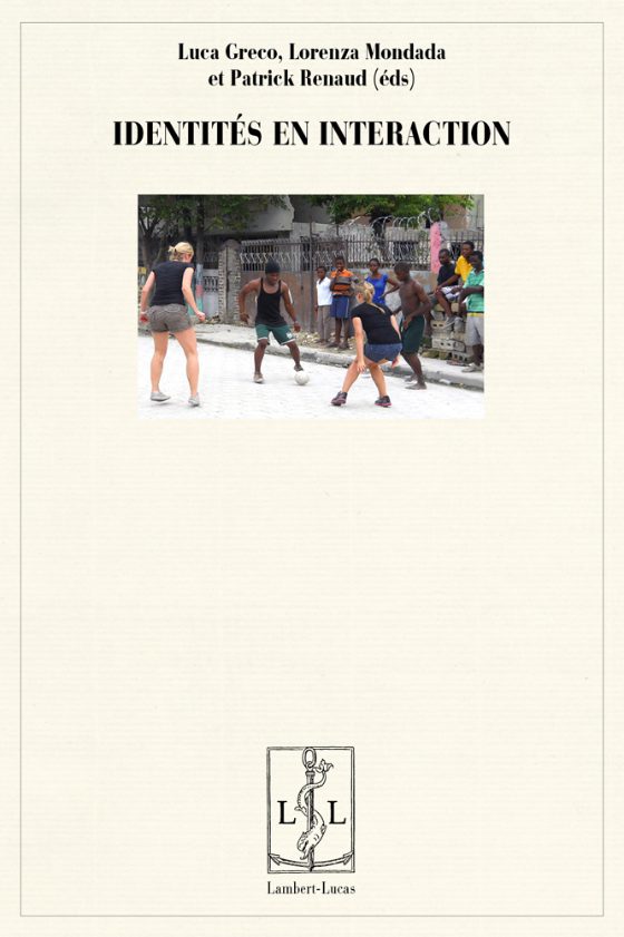 Couverture : Identités en interaction