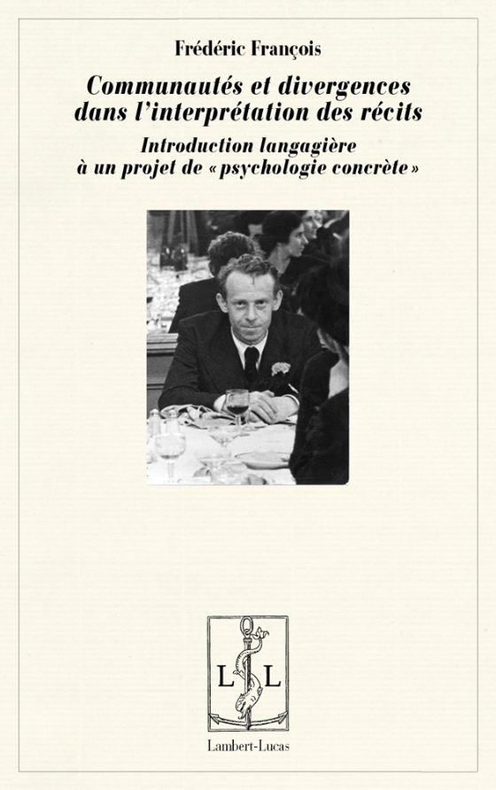 Couverture : Communautés et divergences dans l’interprétation des récits
