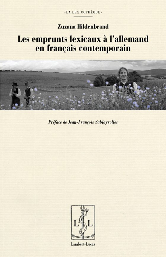 Couverture : Les emprunts lexicaux à l’allemand en français contemporain