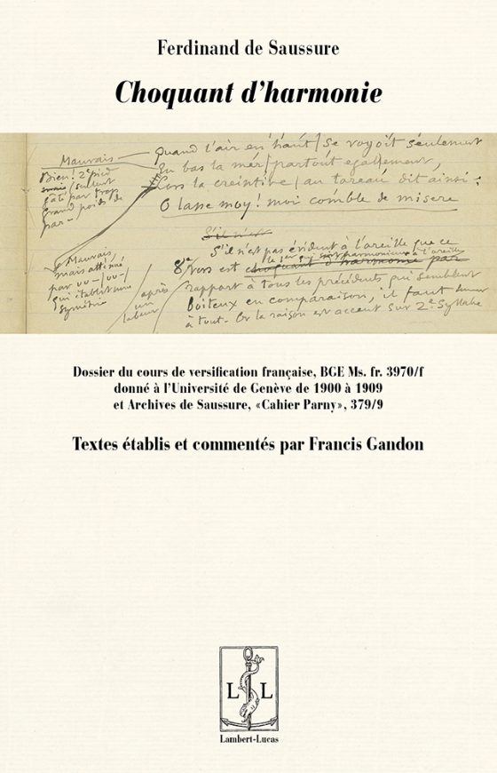 Couverture : Choquant d’harmonie