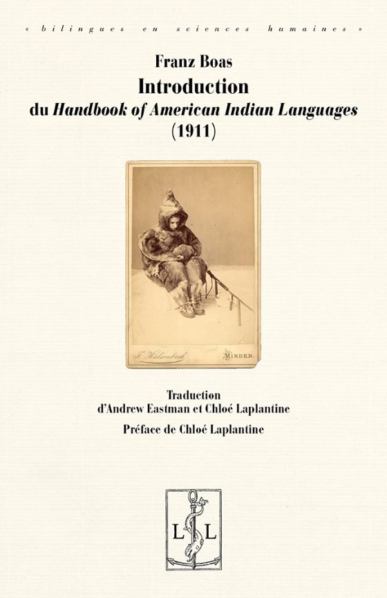 Couverture : Introduction du « Handbook of American Indian Languages » (1911)