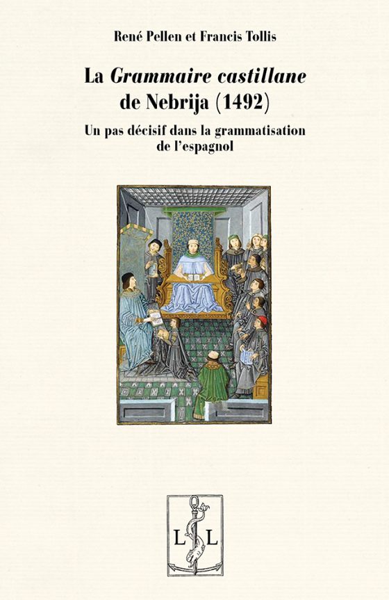 Couverture : La Grammaire castillane de Nebrija (1492)