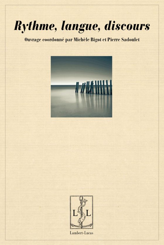 Couverture : Rythme, langue, discours