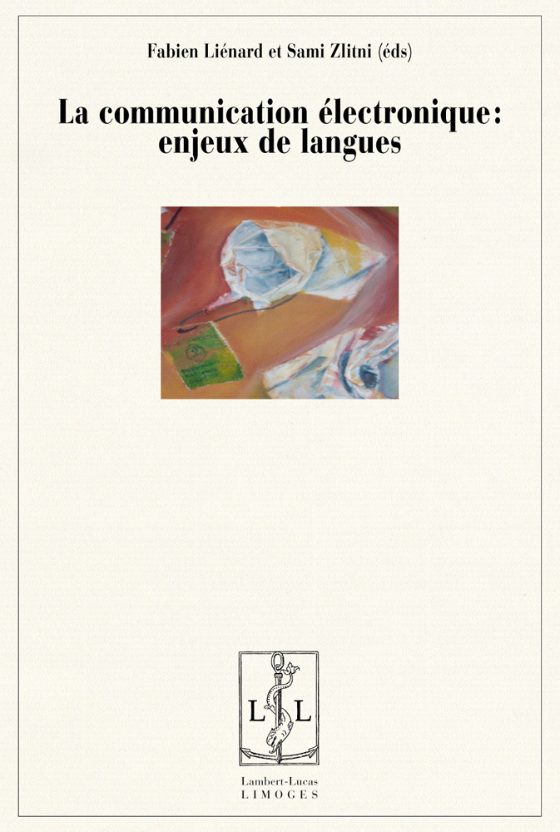 Couverture : La communication électronique: enjeux de langues