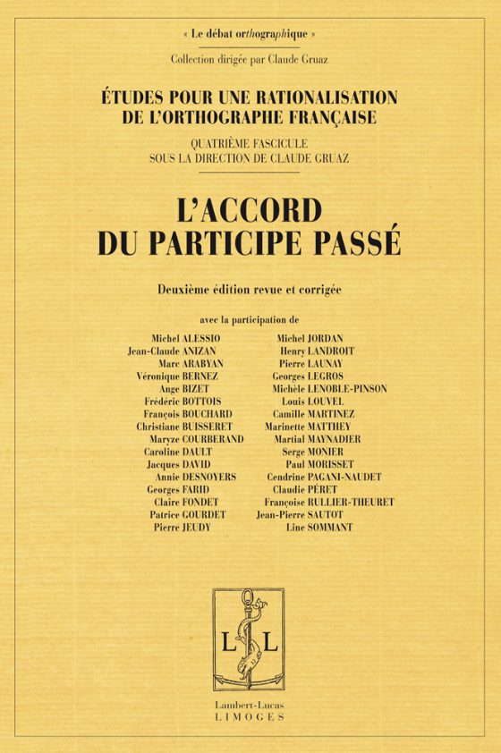 Couverture : L’accord du participe passé