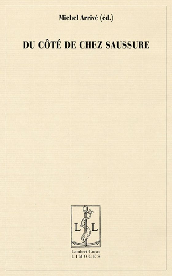 Couverture : Du côté de chez Saussure