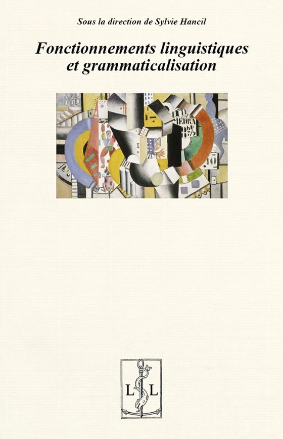 Couverture : Fonctionnements linguistiques et grammaticalisation