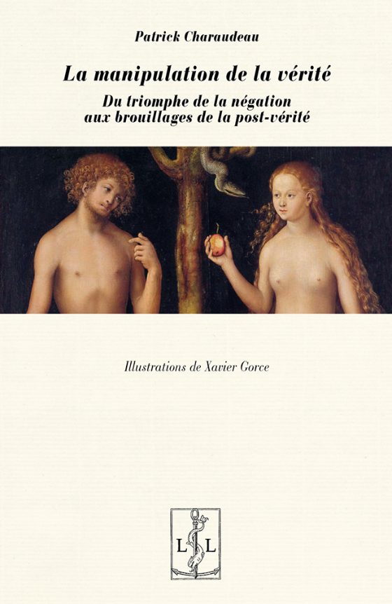 Couverture : La manipulation de la vérité