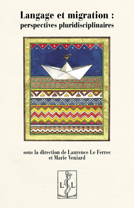 Couverture : Langage et migration : perspectives pluridisciplinaires