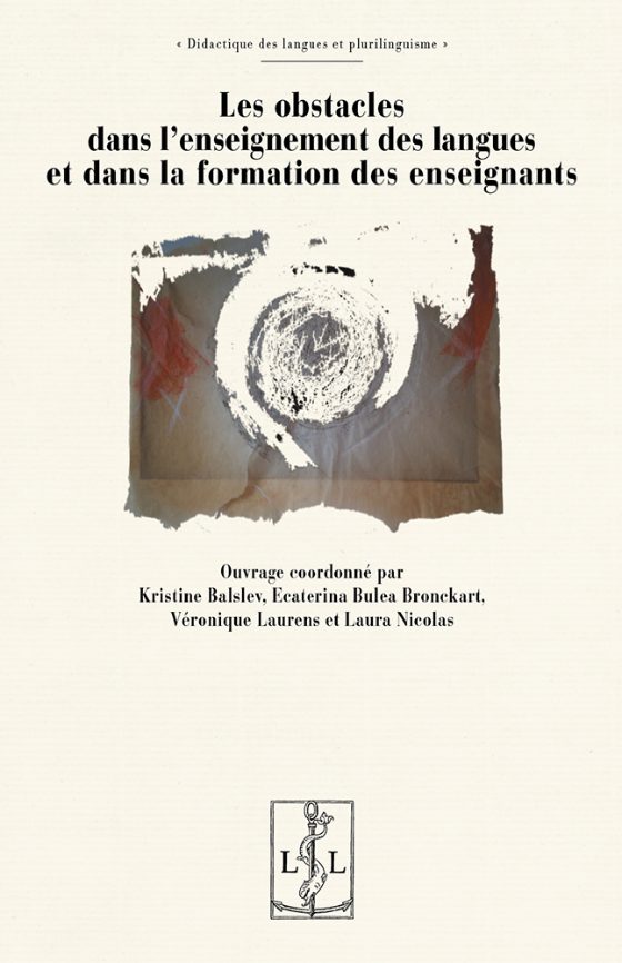 Couverture : Les obstacles dans l’enseignement des langues