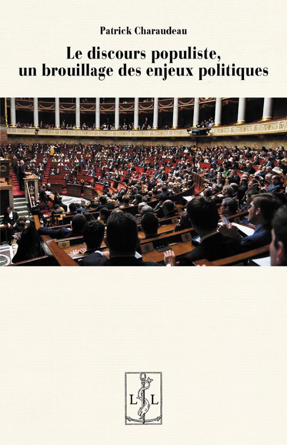 Couverture : Le discours populiste, un brouillage des enjeux politiques