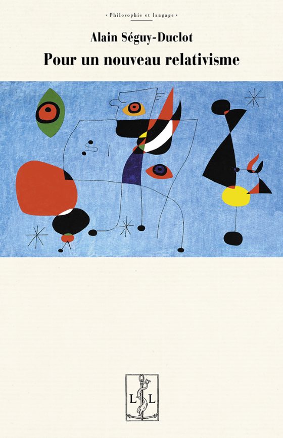 Couverture : Pour un nouveau relativisme