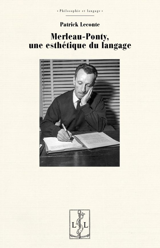 Couverture : Merleau-Ponty, une esthétique du langage