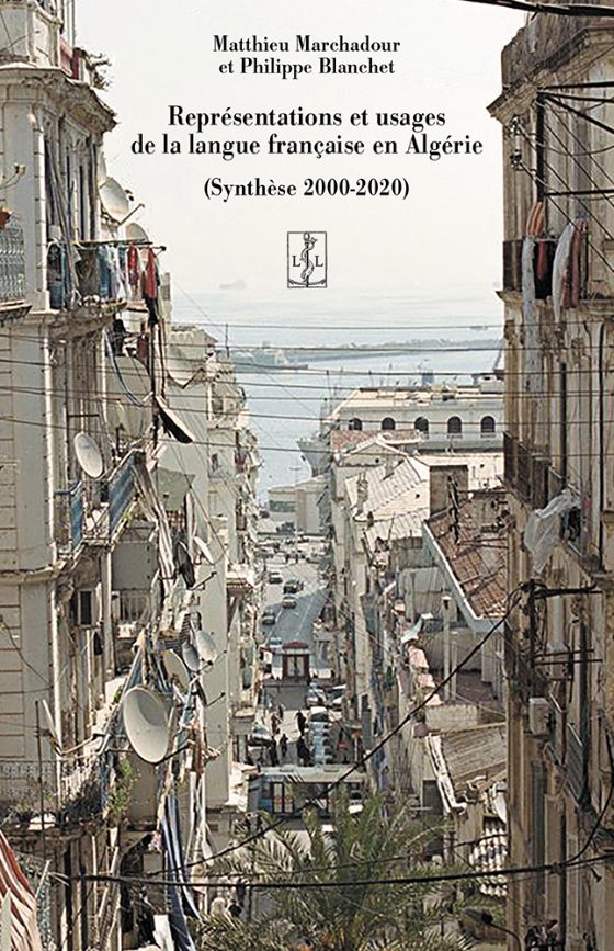 Couverture : Représentations et usages de la langue française en Algérie