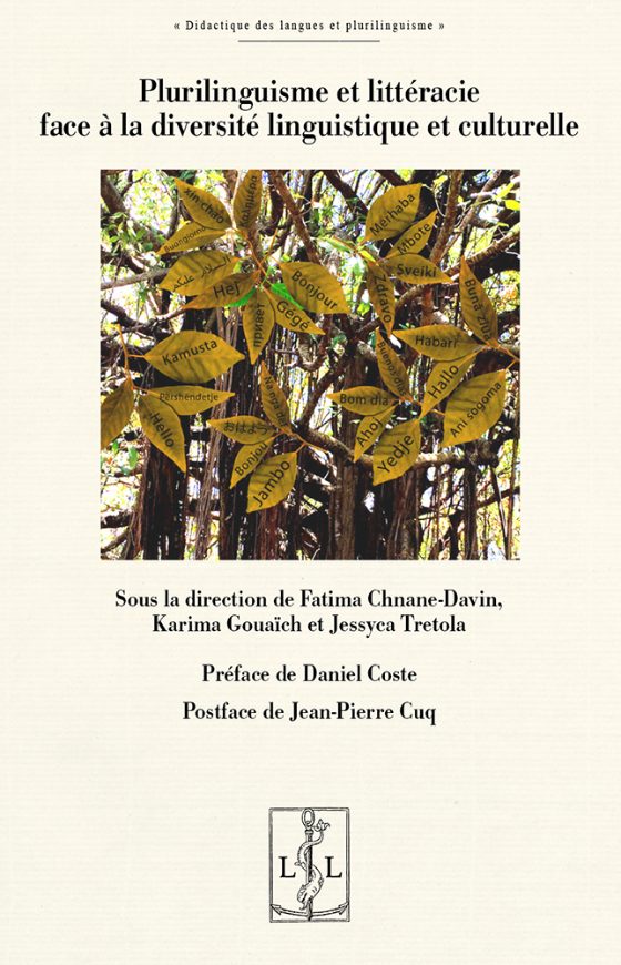Couverture : Plurilinguisme et littéracie face à la diversité linguistique et culturelle